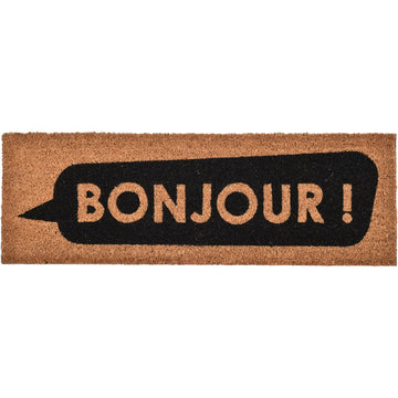 Preș Intrare Bonjour 25X75CM Coco - Negru