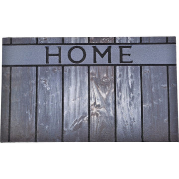 Preș Intrare Home 45X75CM Cauciuc - Efect Lemn Gri