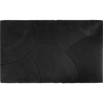 Preș Intrare Reversible 45X75CM Cauciuc - Negru