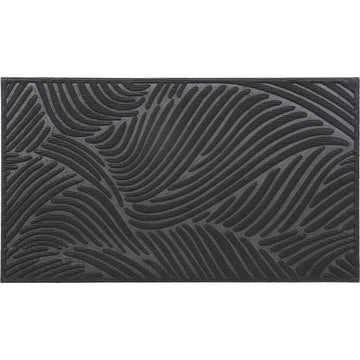 Preș Intrare Vague 43,5X75CM Poliester/Cauciuc - Negru