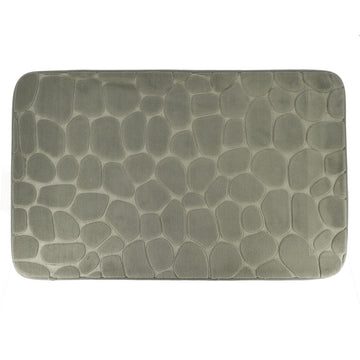 Covor din Microfibră cu Memorie Pebble 50x80 cm - Kaki