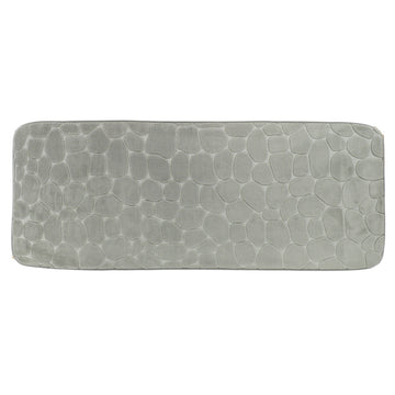 Covor din Microfibră cu Memorie Pebble 45x120 cm - Kaki