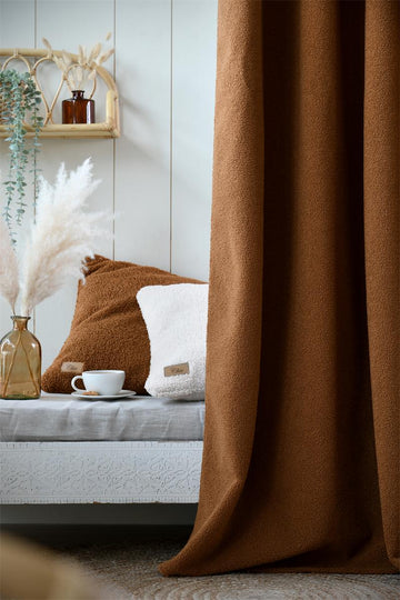 Draperie Izolantă Termic BlackOut cu Inele Gata Confecționată Paddington 140x260 cm - Draperie - Softambient