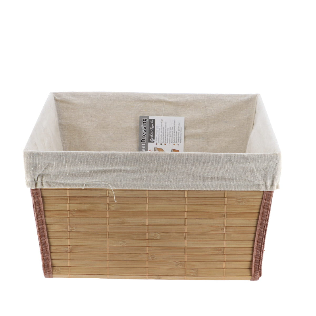 Coș îmbrăcăminte bambus 32,5x45x18 cm - Bambus/Lână