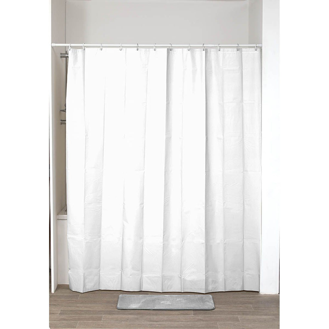 Cortină de Duș PEVA 180x200 cm - Alb