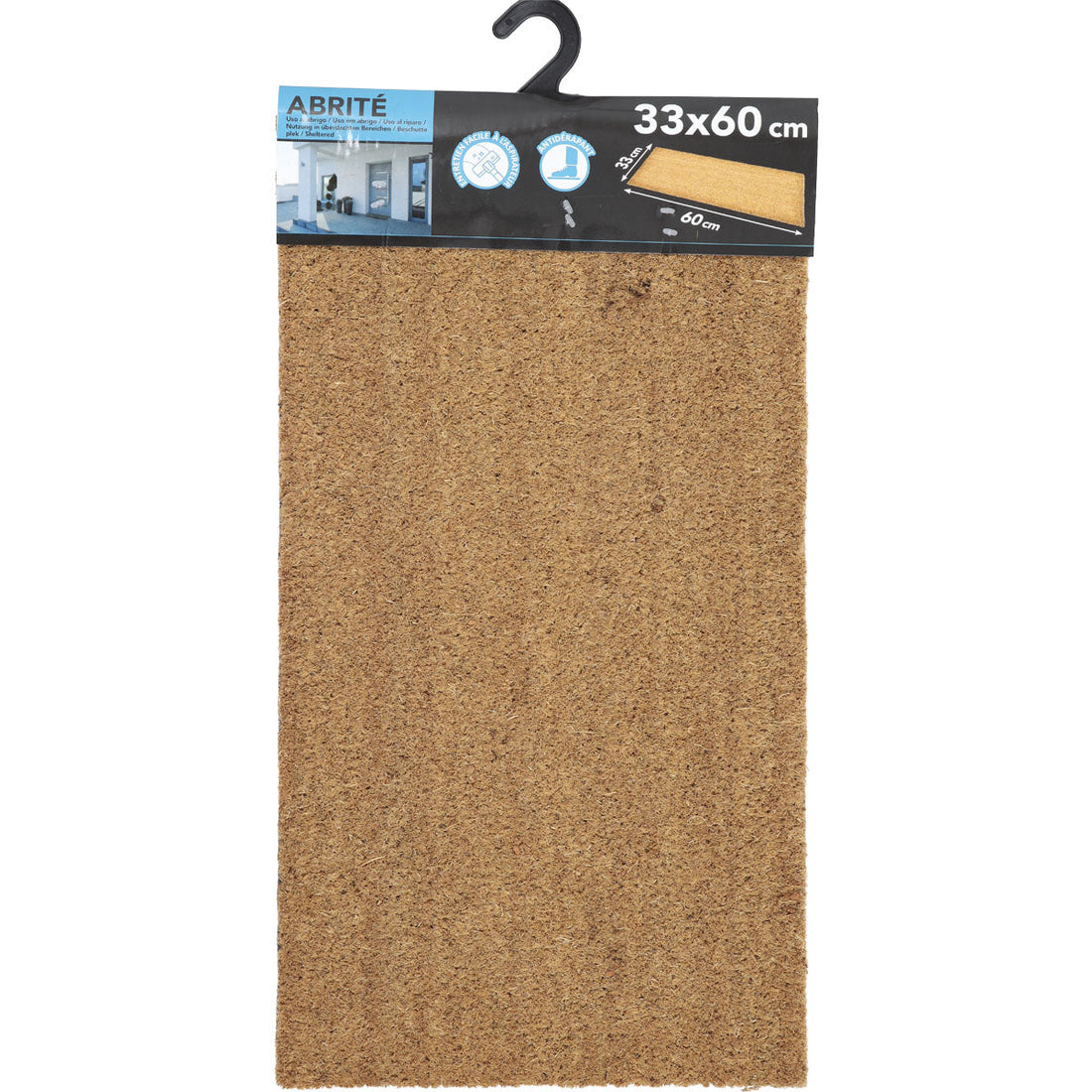 Preș Intrare Plain 33X60CM Coco - Natural