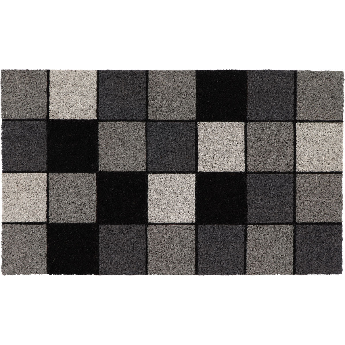 Preș Intrare Carlotta Gris 45X75CM Coco/Pvc
