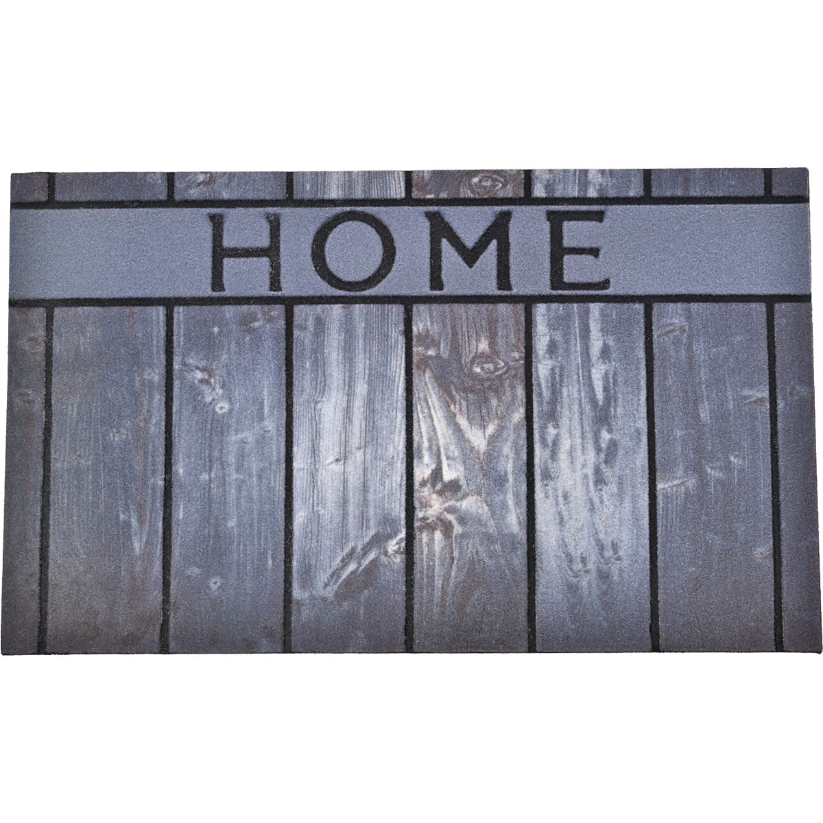 Preș Intrare Home 45X75CM Cauciuc - Efect Lemn Gri