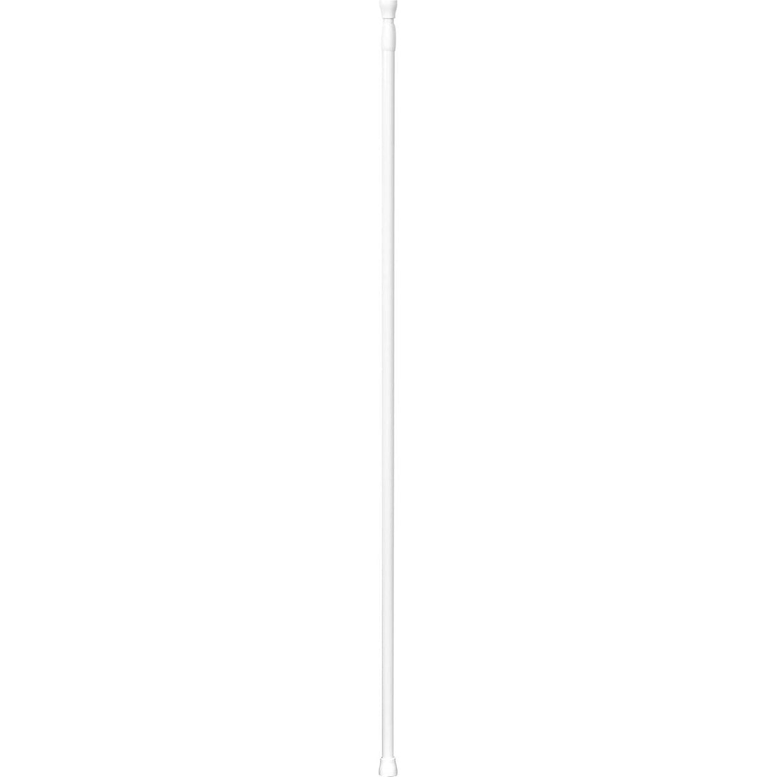 Bară De Perdea De Duș Din Aluminiu 135-250 Cm - Albă