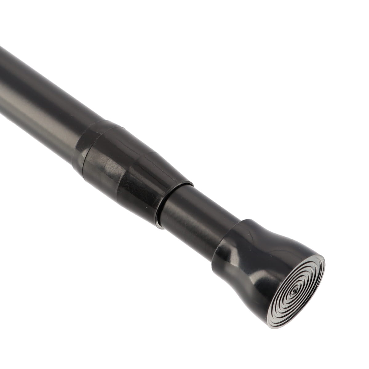 Bară De Perdea De Duș Din Aluminiu 70-120 Cm - Negru