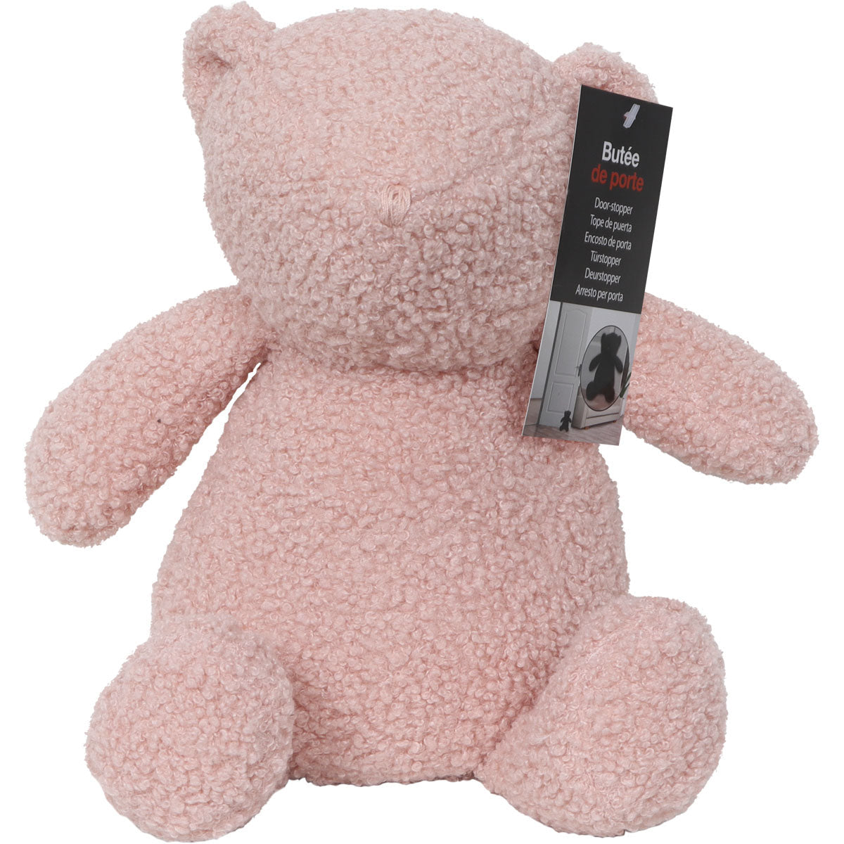 Opritor ușă Teddy Bear Pale Pink