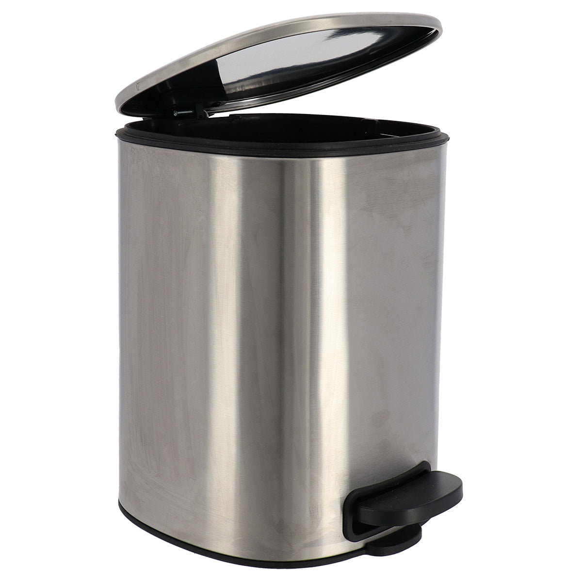 Coș De Gunoi Metalic Cu Închidere Lentă 5L - Crom