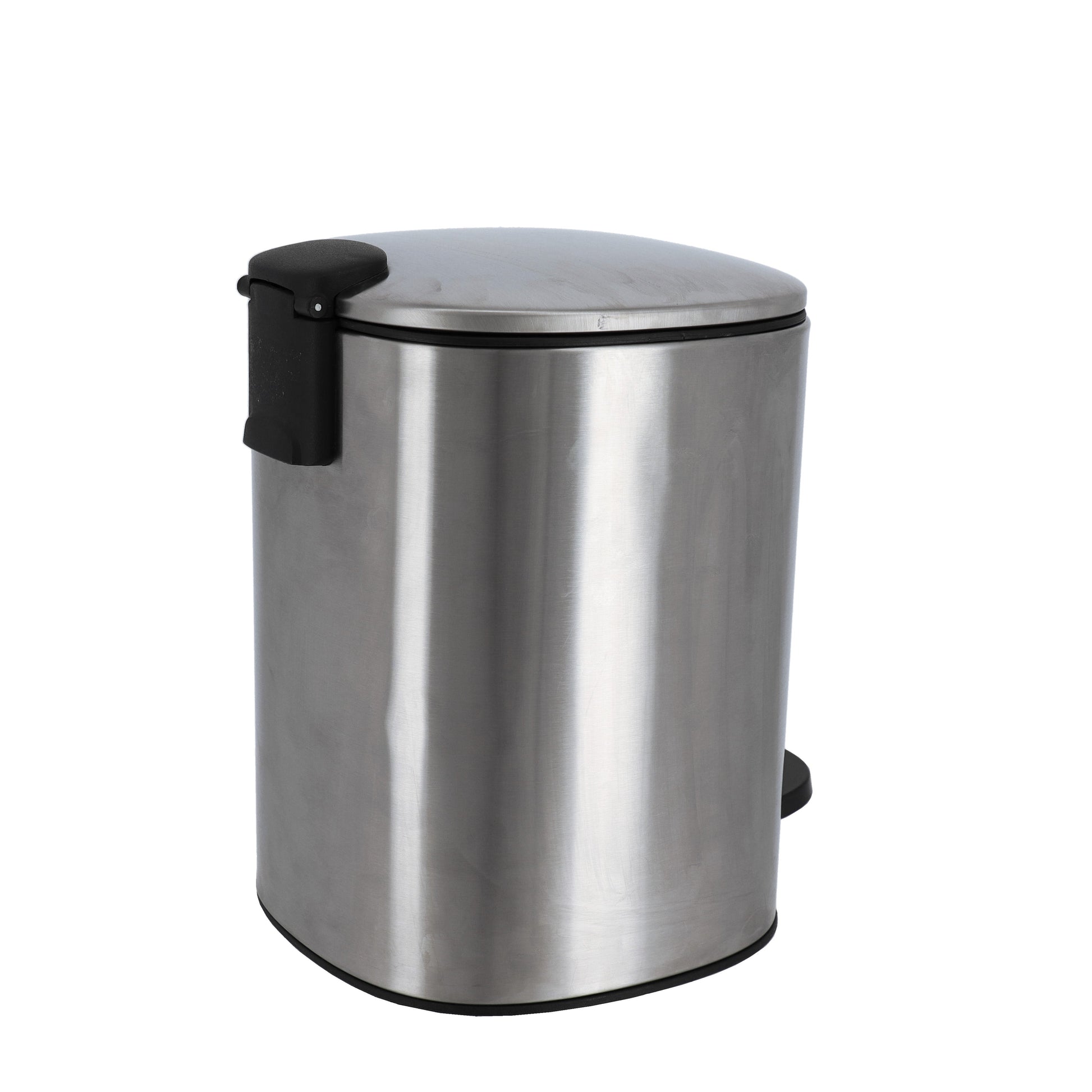 Coș De Gunoi Metalic Cu Închidere Lentă 5L - Crom