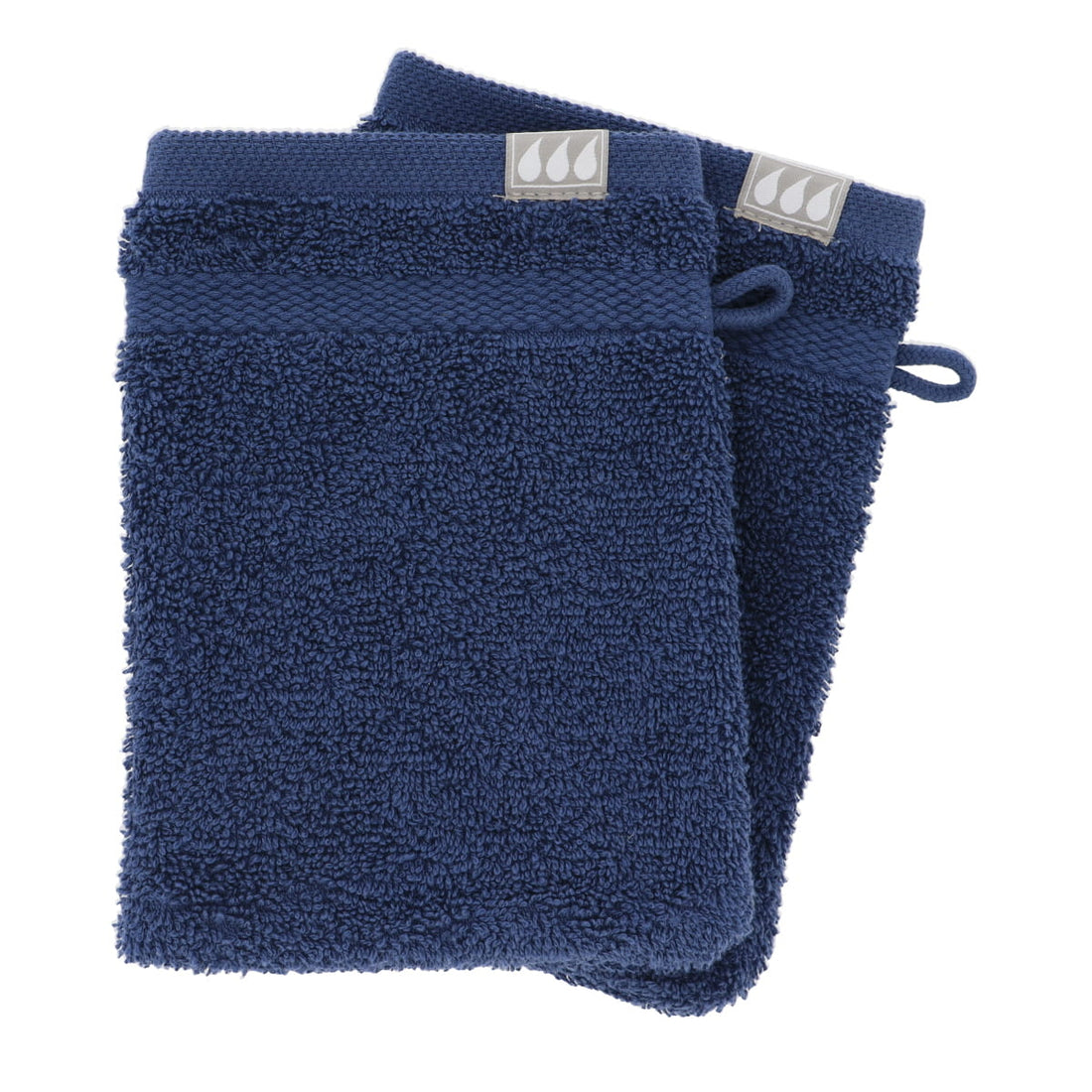 Set de 2 Mănuși din Bumbac 100% 15x21 cm - Albastru Marin