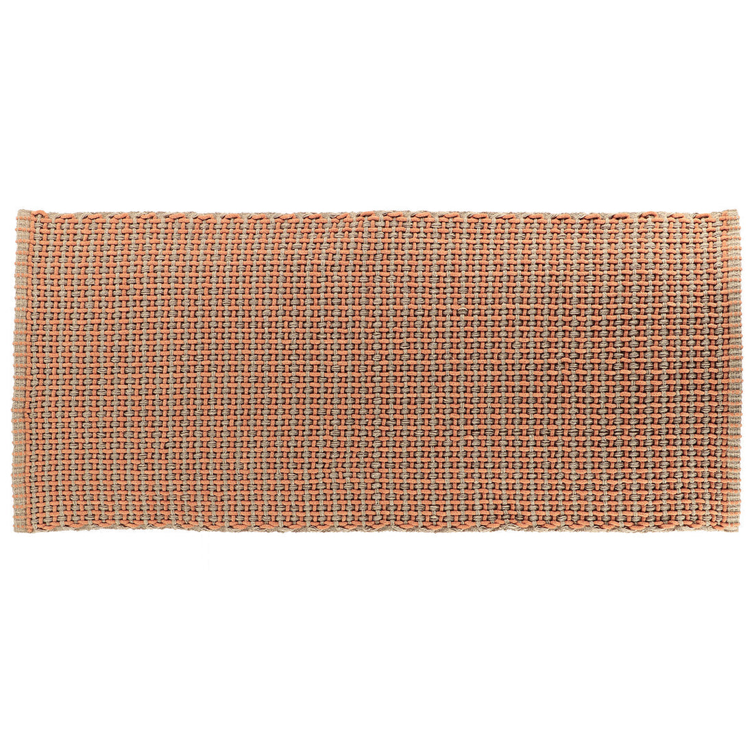Covor Împletit din Bumbac/Poliester 50x120 cm - Cupru