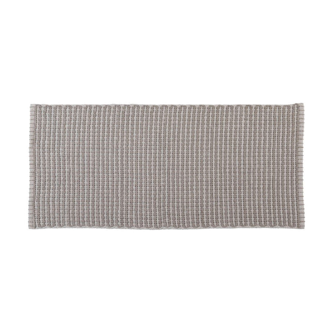 Covor Împletit din Bumbac/Poliester 50x120 cm - Taupe