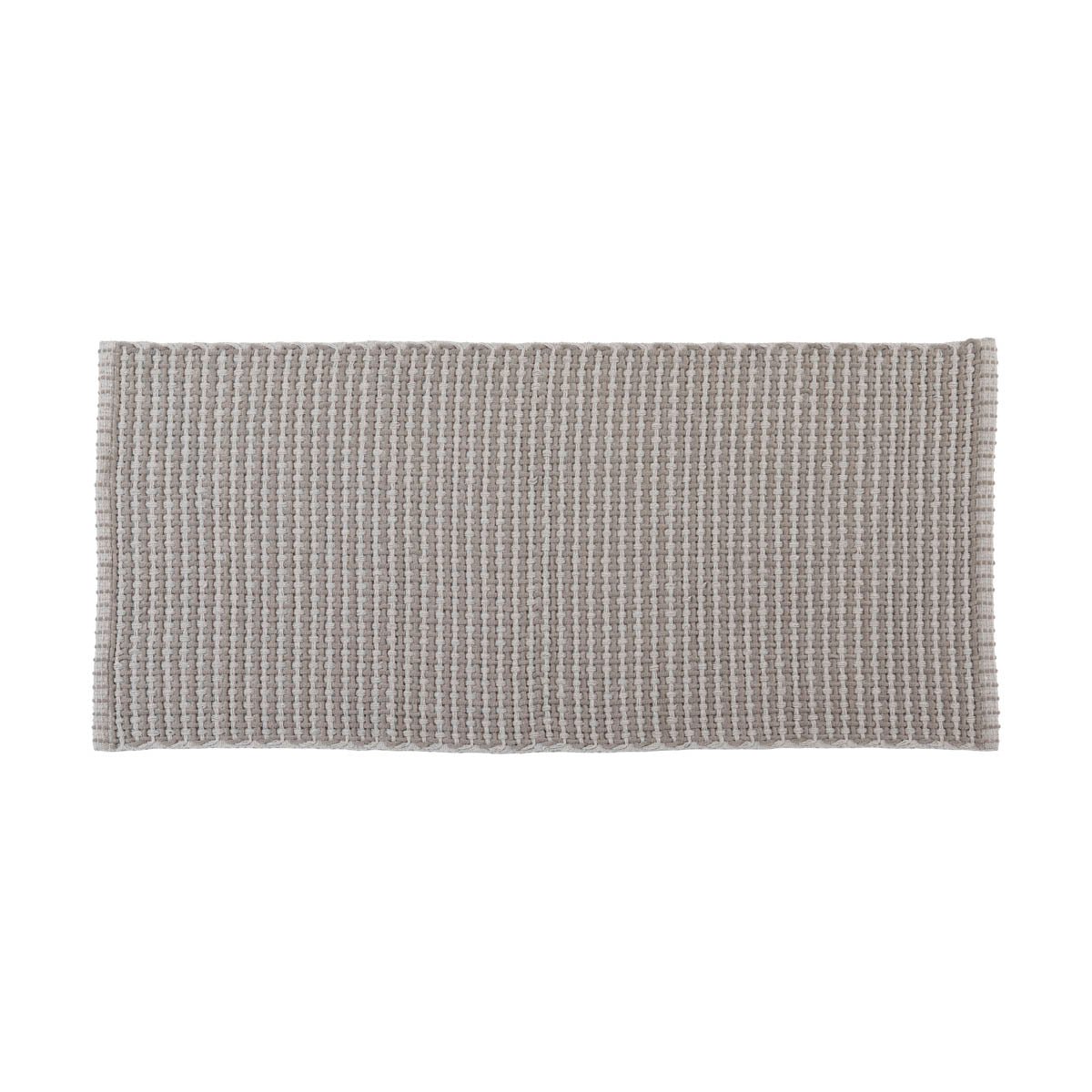 Covor Împletit din Bumbac/Poliester 50x120 cm - Taupe