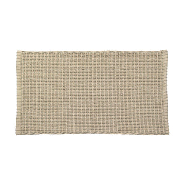 Covor Împletit Mimetism din Bumbac/Poliester 50x90 cm - Bej