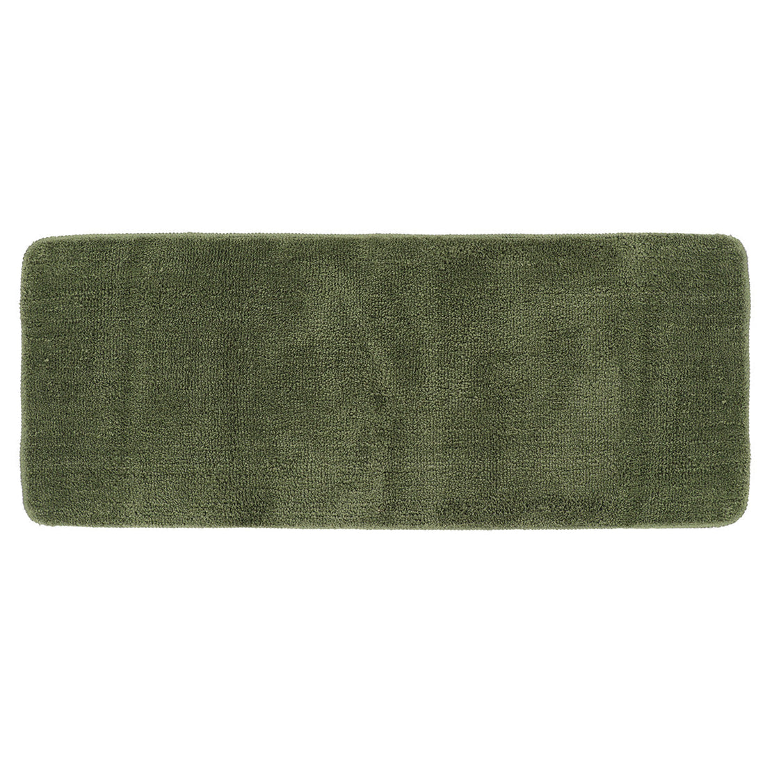 Covor Microfibră pentru Baie cu 50x120 cm - Cu Acoperire din Latex - Kaki