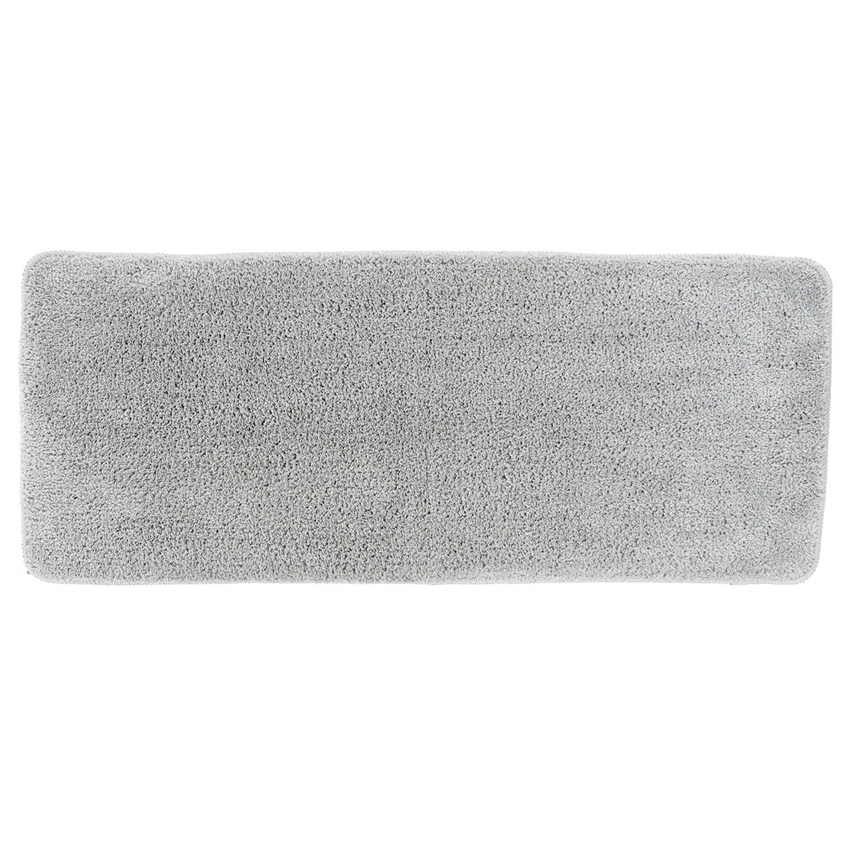 Covor Microfibră pentru Baie 50x120 cm - Cu Acoperire din Latex - Gri Deschis