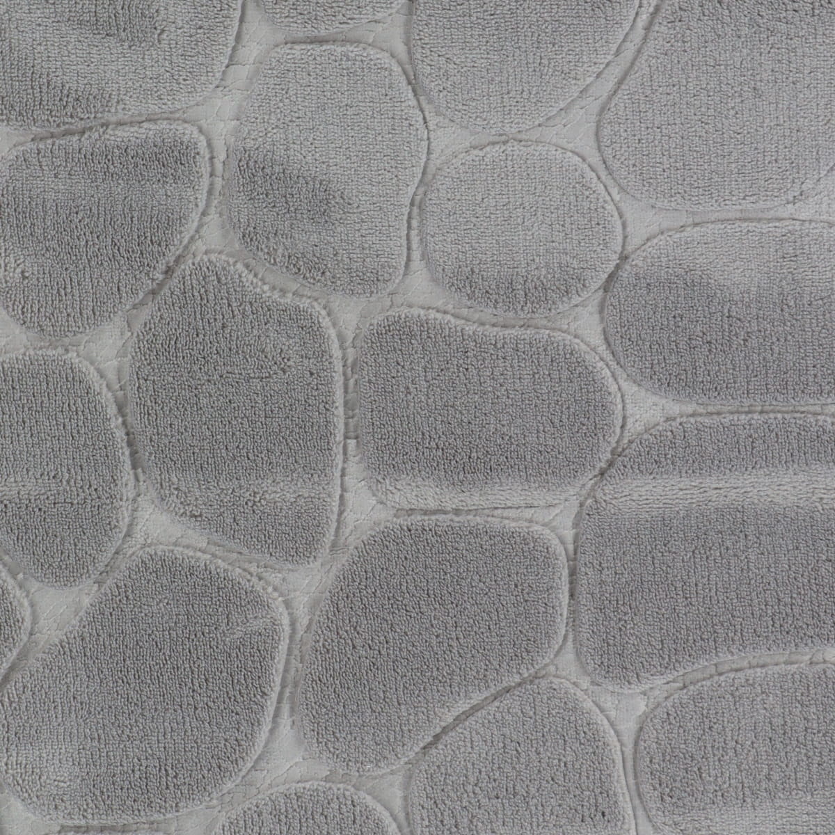 Covor din Microfibră cu Memorie Pebble 45x120 cm - Gri Deschis