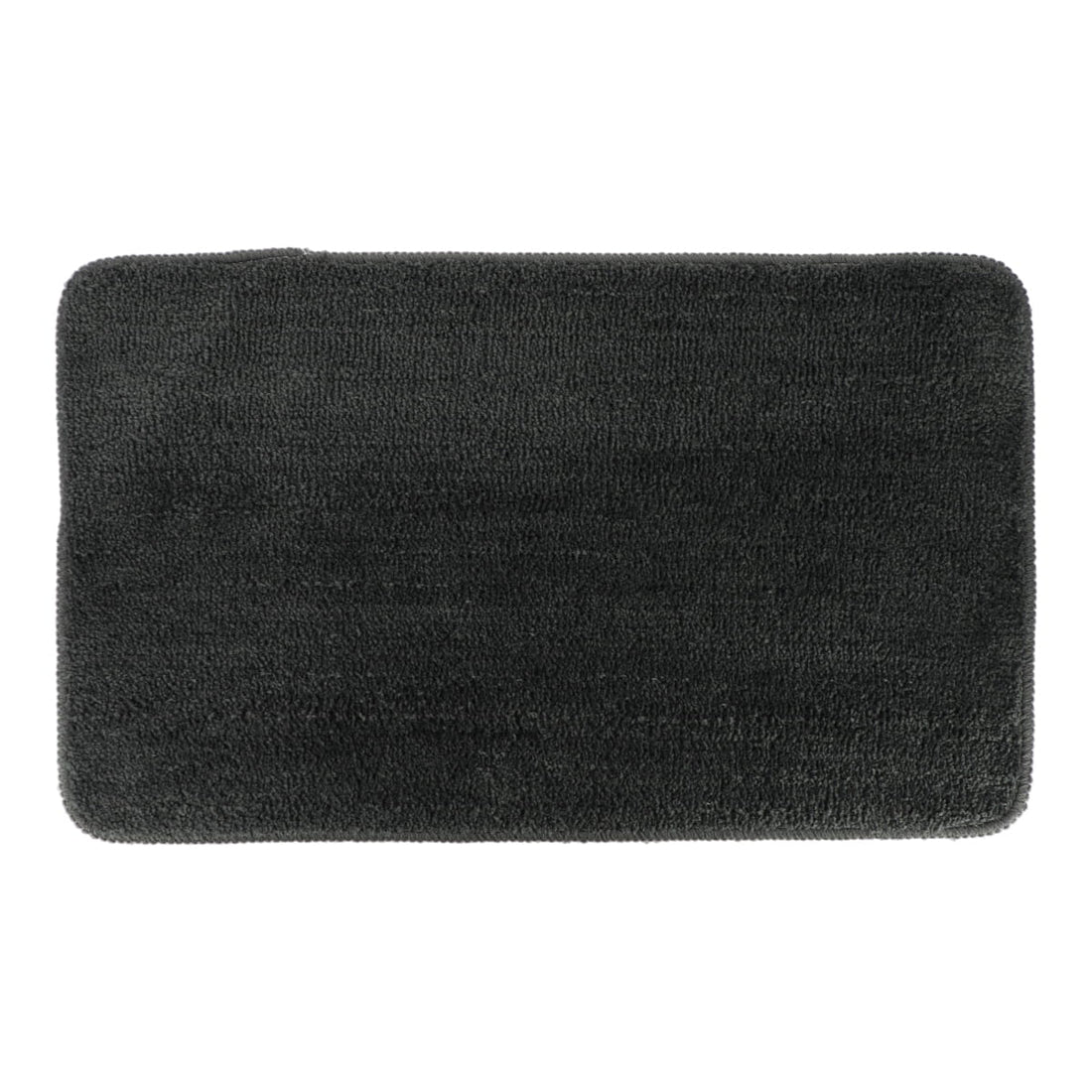 Covor Microfibră Soft cu Suport Latex 45x75 cm - Gri Antracit