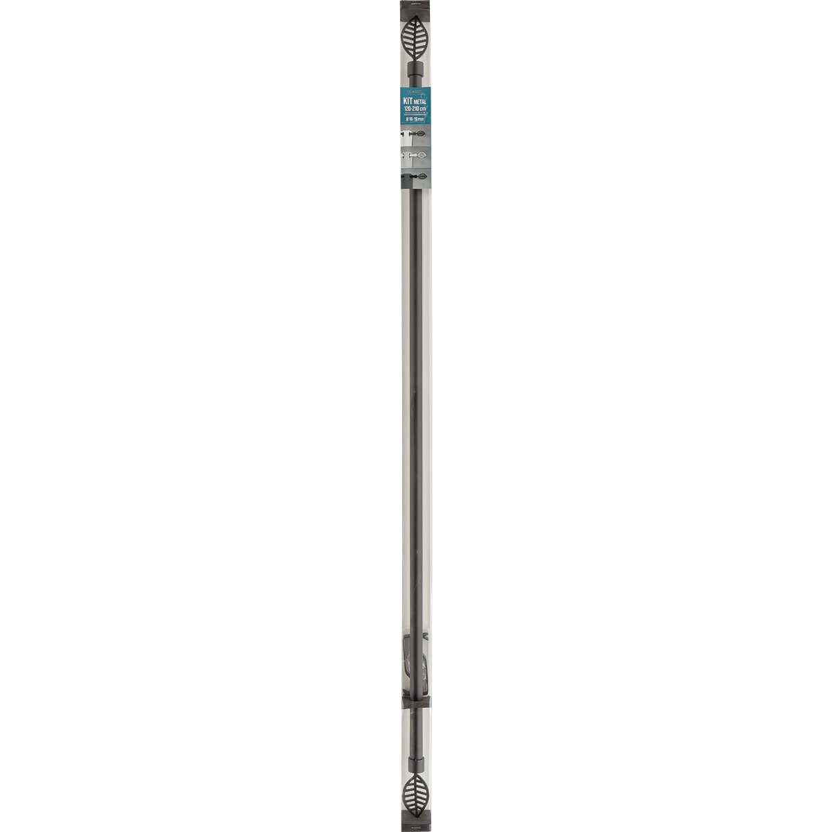 Galerie Extensibilă 120-210 CM Hugo - Negru Mat