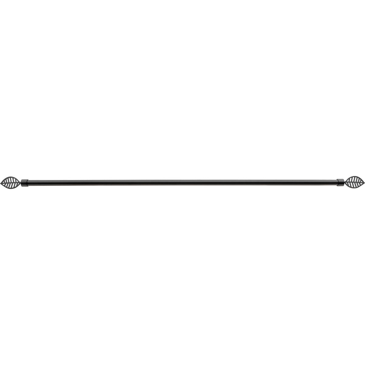 Galerie Extensibilă 120-210 CM Hugo - Negru Mat
