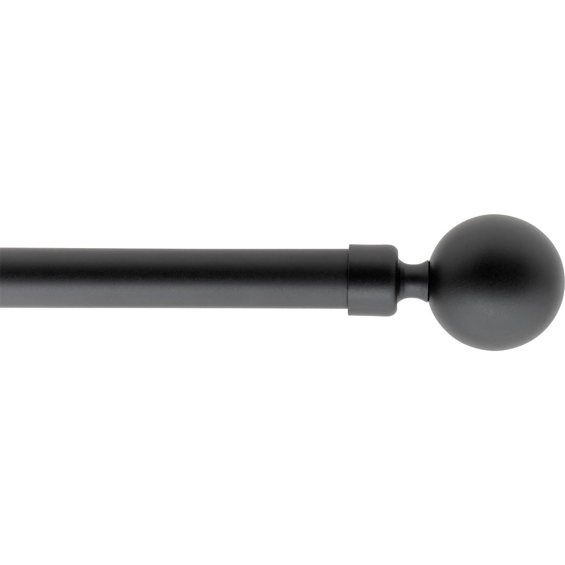 Galerie Extensibilă 120-210 CM Stael - Negru Mat