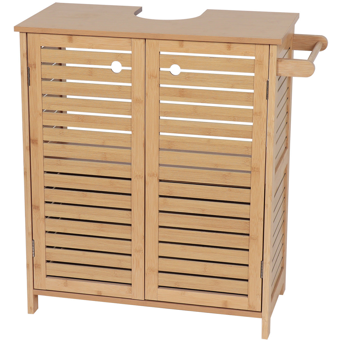 Cabinet De Chiuvetă Din Bambus/MDF Cu Efect De Bambus - Trinidad