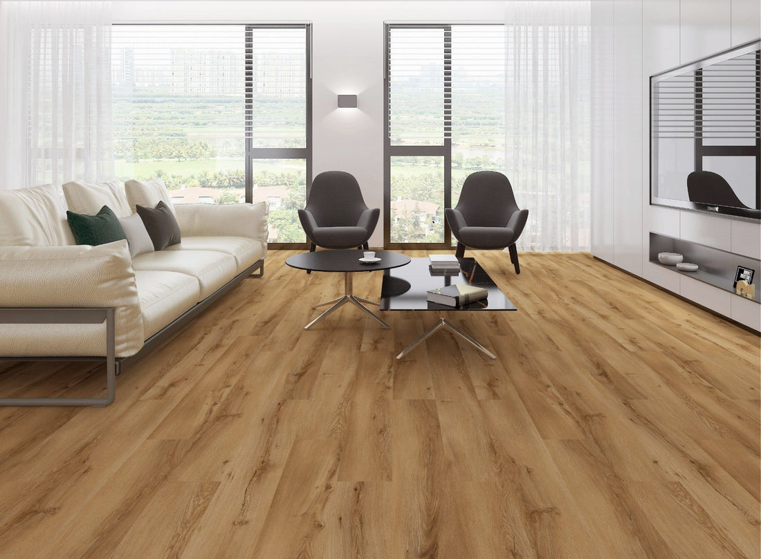 Parchet SPC 7mm – A365 New York Oak cu Suport IXPE 1.5mm