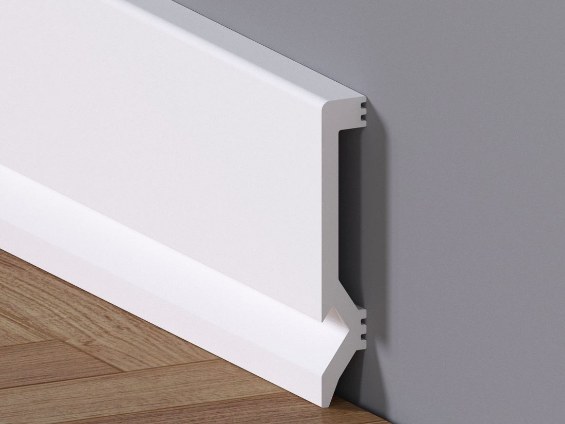 Plintă LED Duropolimer 10 cm UltraRezistentă - Briliand 100