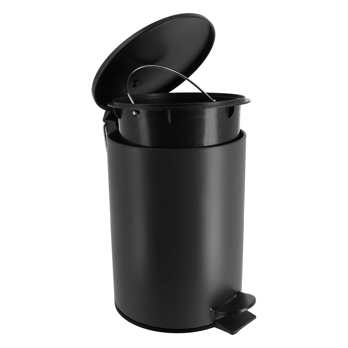 Coș de Gunoi Metalic Soft Close 3L - Negru