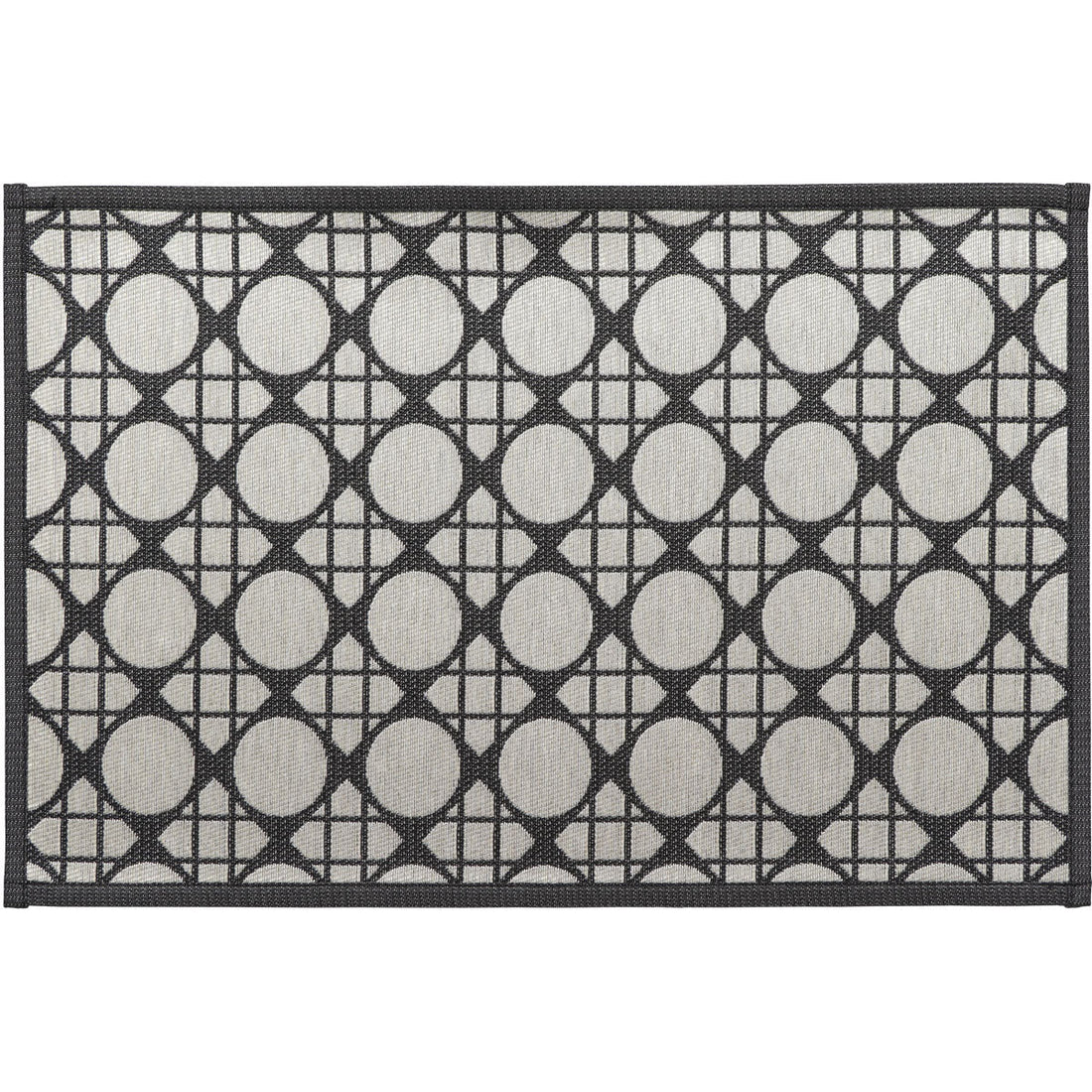 Covor bucătărie Geometrik Noir - 40X60CM - Covor bucătărie - Softambient