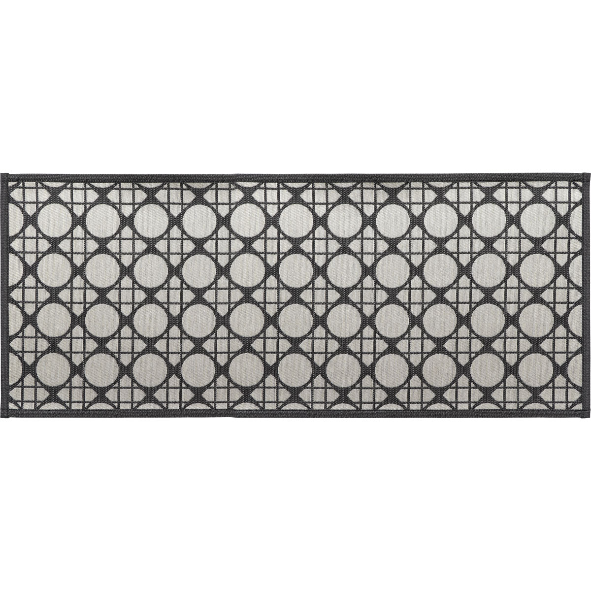 Covor bucătărie Geometrik Noir - 50X120CM - Covor bucătărie - Softambient