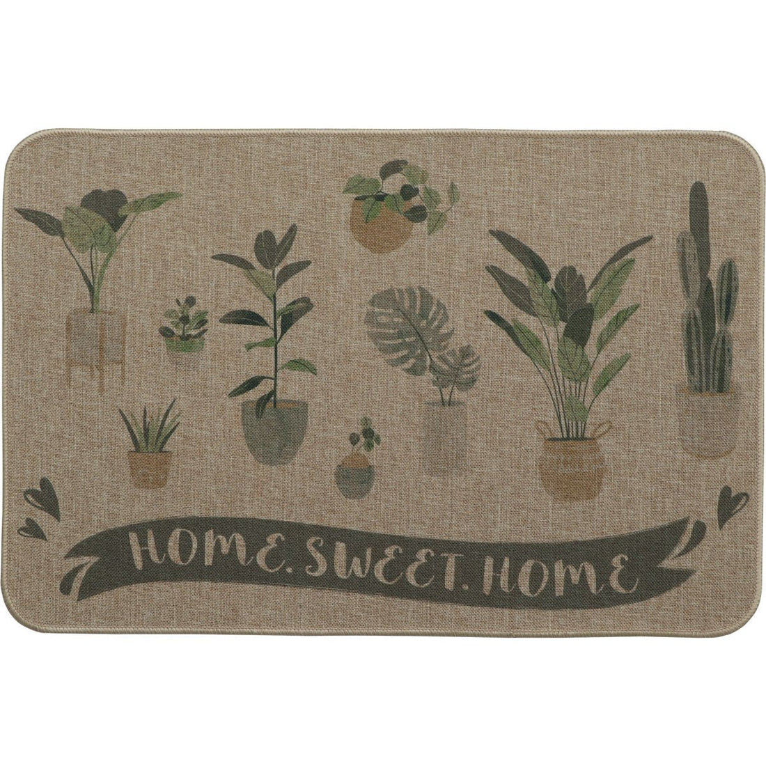 Covor bucătărie Home Sweet Home Beige - 40X60CM - Covor bucătărie - Softambient