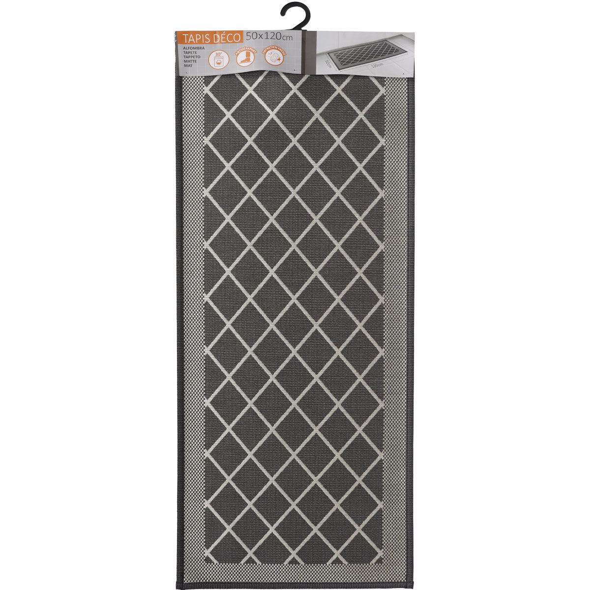 Covor bucătărie Losange - 50X120CM - Covor bucătărie - Softambient