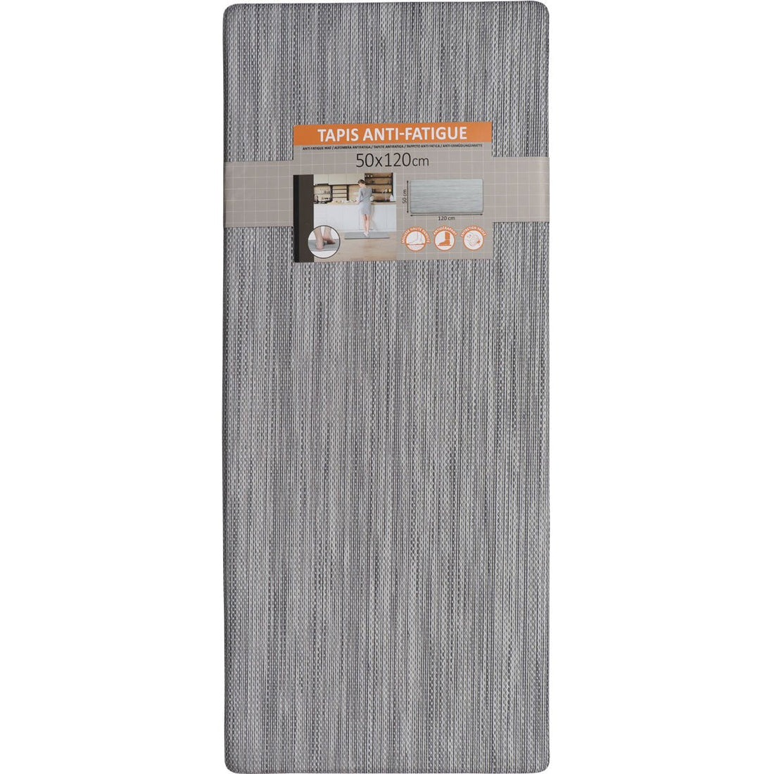 Covor bucătărie Pvc Light Grey - 50X120CM - Covor bucătărie - Softambient