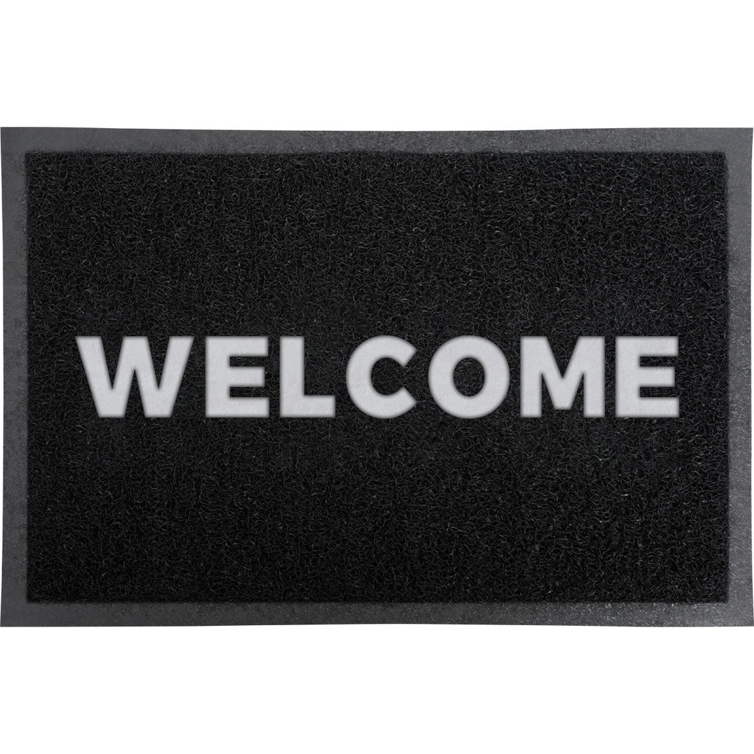 Preș de Intrare Exterior Spaghetti 40X60CM PVC NEGRU - Welcome - Preș - Softambient