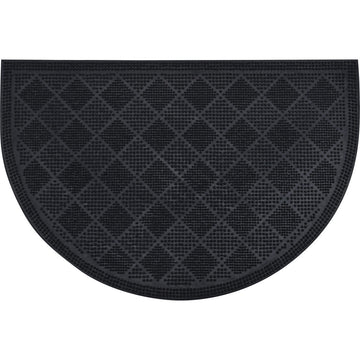 Preș Intrare Exterior Drew Half Moon 40X60CM Cauciuc - Negru - Preș - Softambient