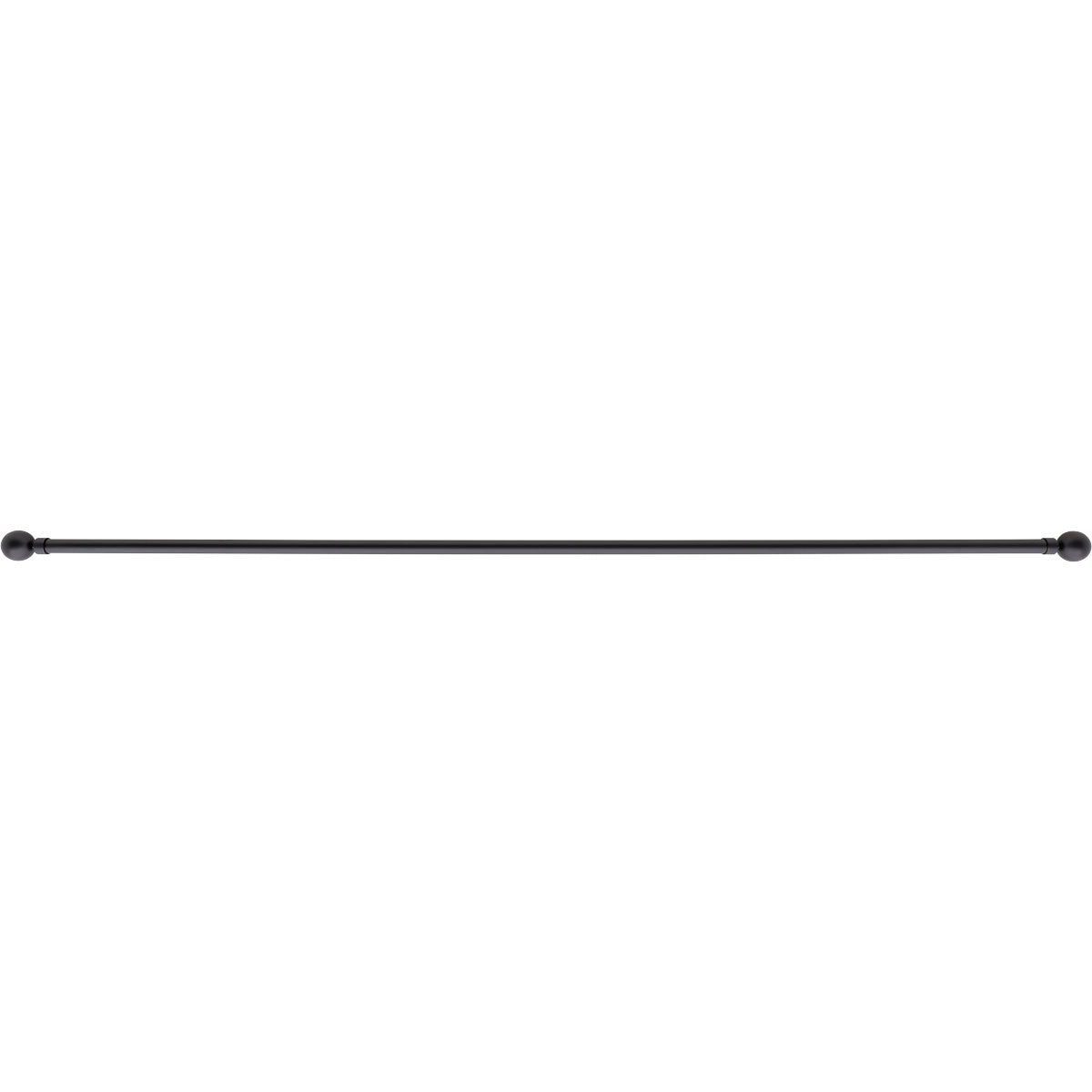 Galerie Extensibilă 120-210 CM Gaia - Negru Mat